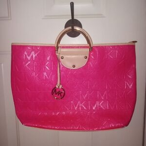 FREE SHIPPING Michael Kors Pink Tote Bag NOT Authentic